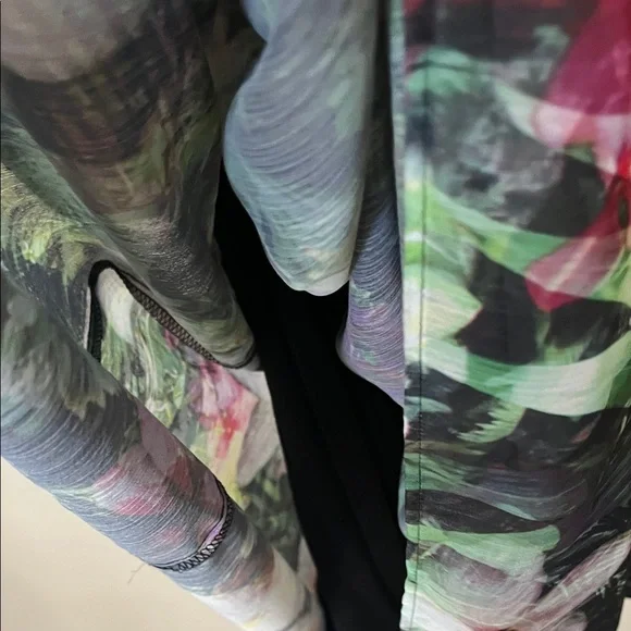 Lane Bryant Black Floral Strappy Maxi Dress - Picture 6 of 7